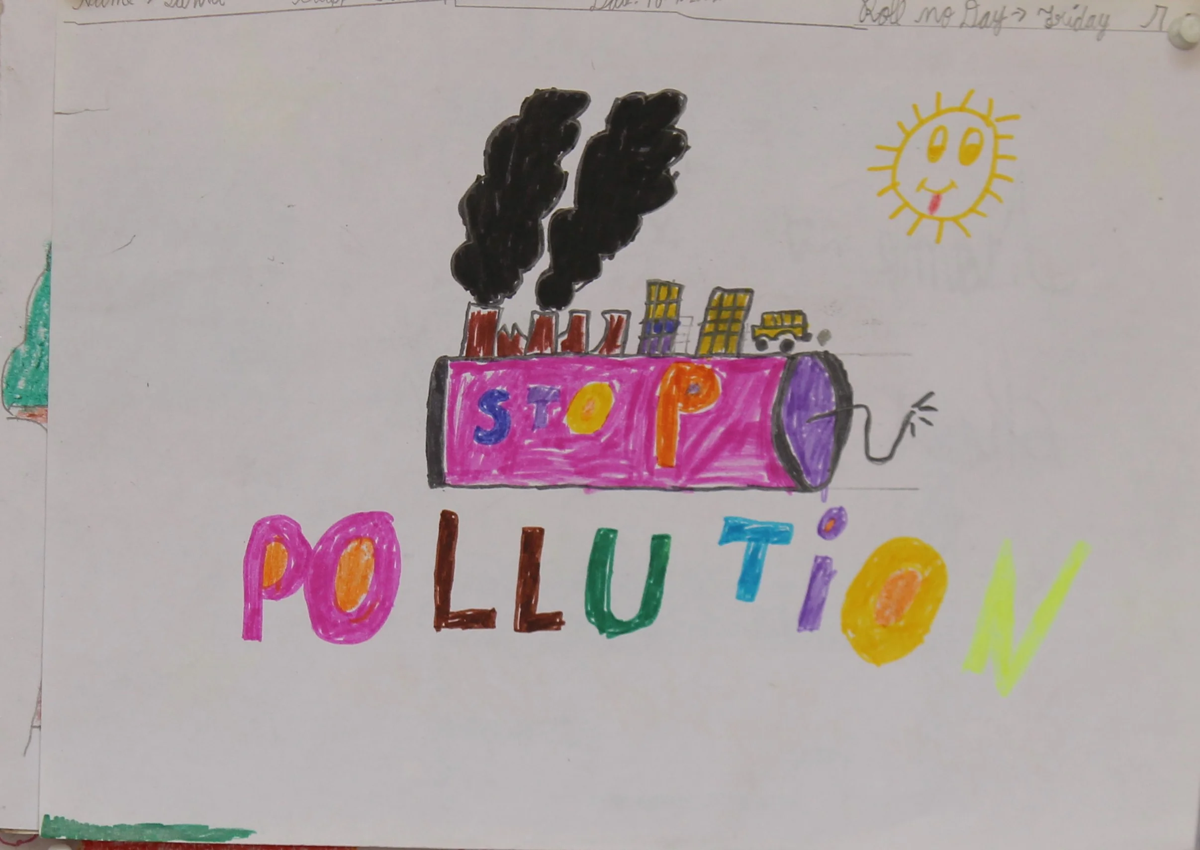 air pollution drawing｜TikTok Search