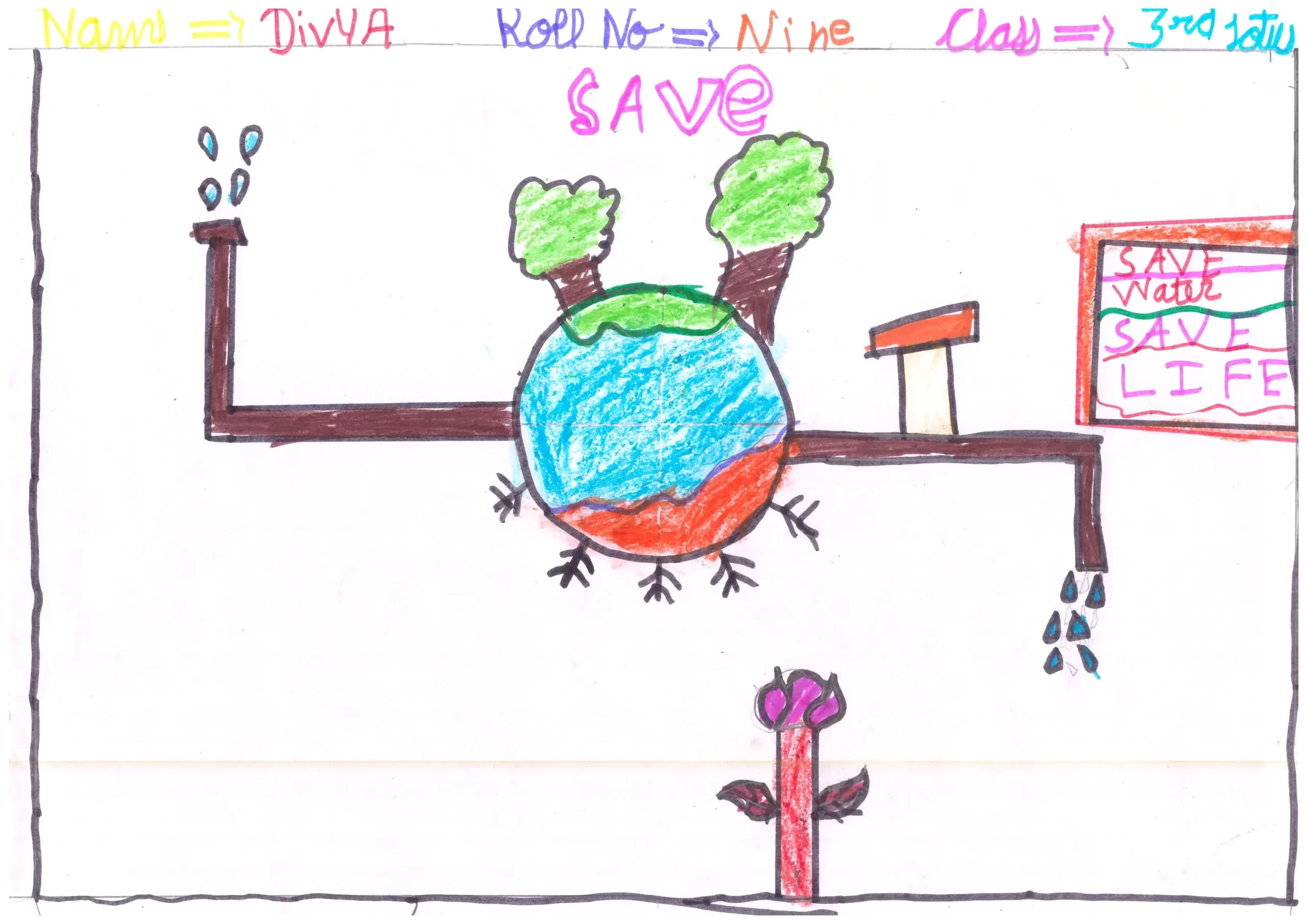 Divya 3rd Swami Nitanand Global Residential School Village - Barhana, Distt. Jhajjar, Jhajjar, India, Haryana
